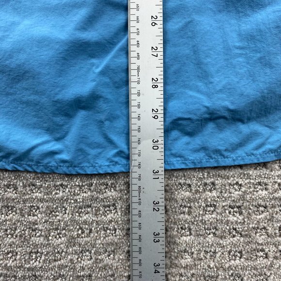 Eddie Bauer Sport Shirt Men Large L Blue Button Up Outdoor Breathable Mesh Hike - Picture 12 of 12